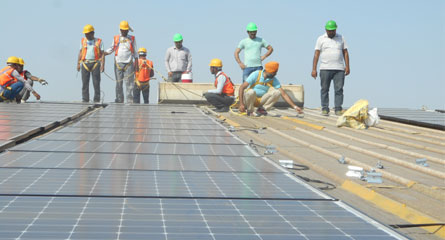 solar panels in india