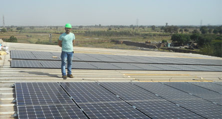 solar panel in india